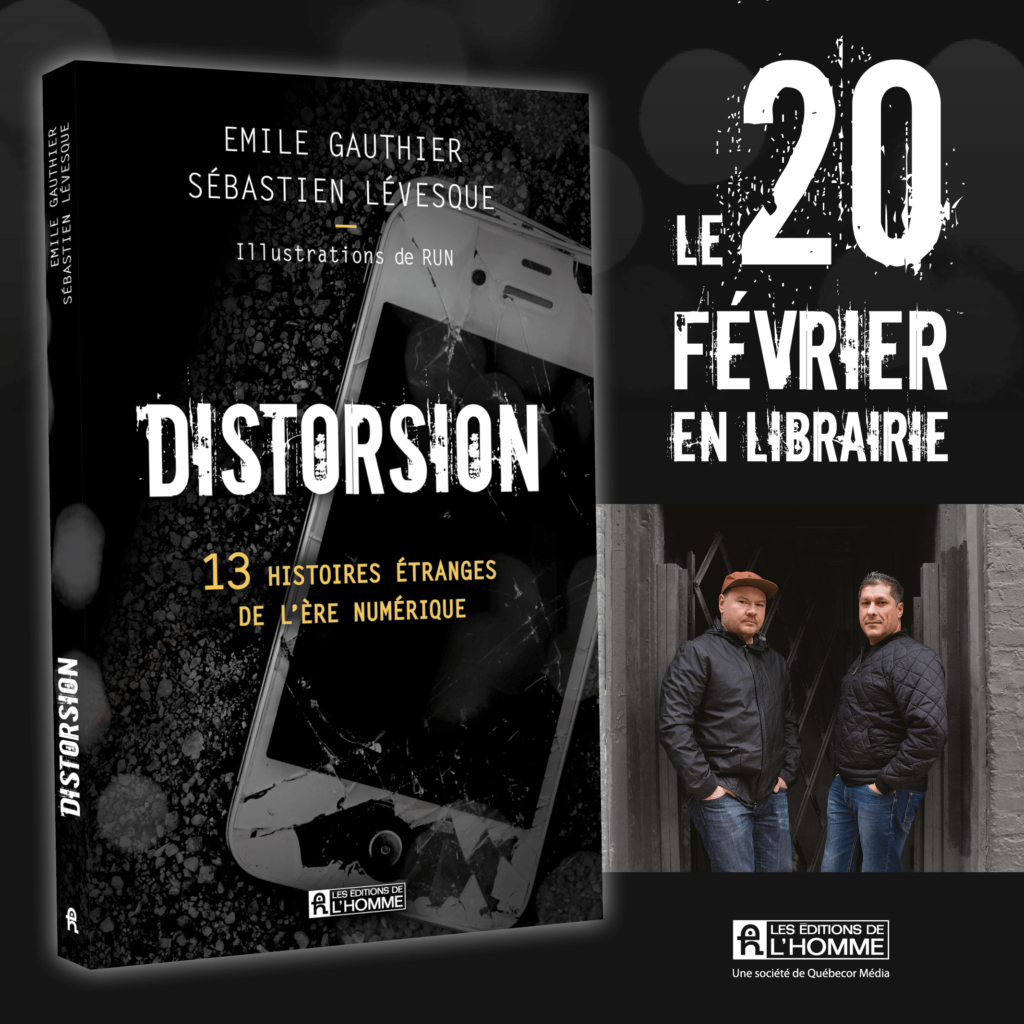 Précommande du livre de Distorsion